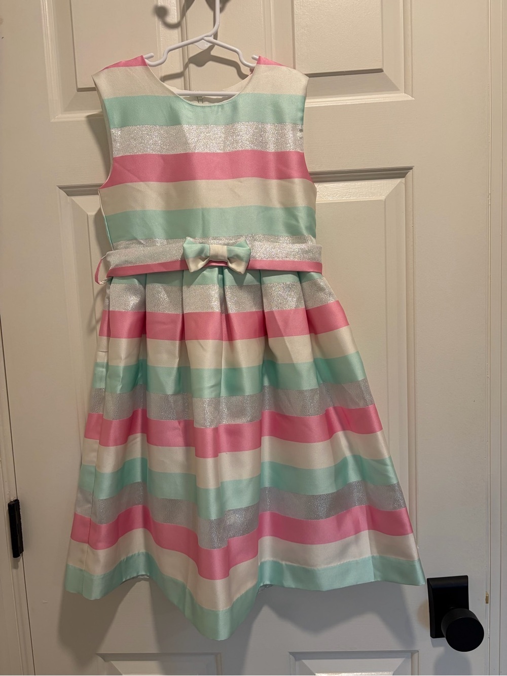 Rachel Riley
Girl's Sparkle Striped Party Dress 8y - Picture 2 of 6